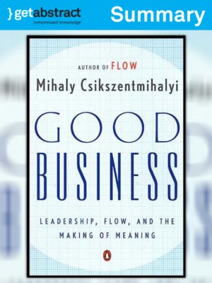 cover image of Good Business (Summary)